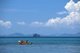 Thailand: Kayakers in the bay at Hat Tham Phra Nang beach, Krabi Coast
